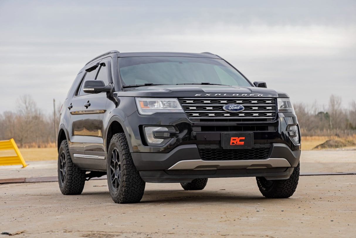 Rough Country 2 Inch Lift Strut Kit Ford Explorer 4WD 2011-2019