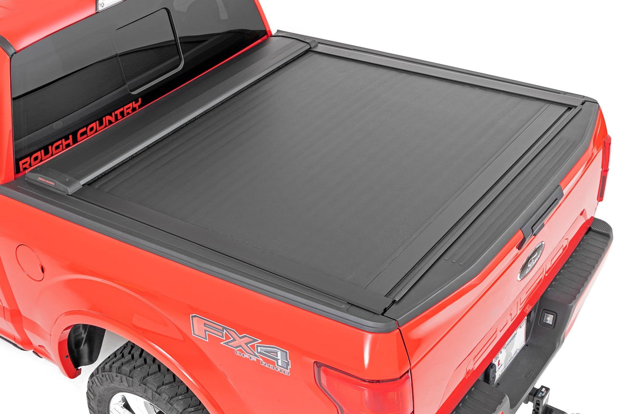 Retractable Bed Cover | 5'7" Bed | Ford F-150 (15-20)/Raptor (17-20) 