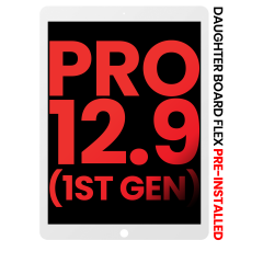 LCD Assembly With Digitizer & Daughter Board Flex Pre-Installed - iPad Pro 12.9" 1st Gen (2015) Mobile Sentrix
