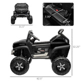 Mercedes-Benz Unimog 12V Kids Ride on Truck with Remote Control - Officially Licensed