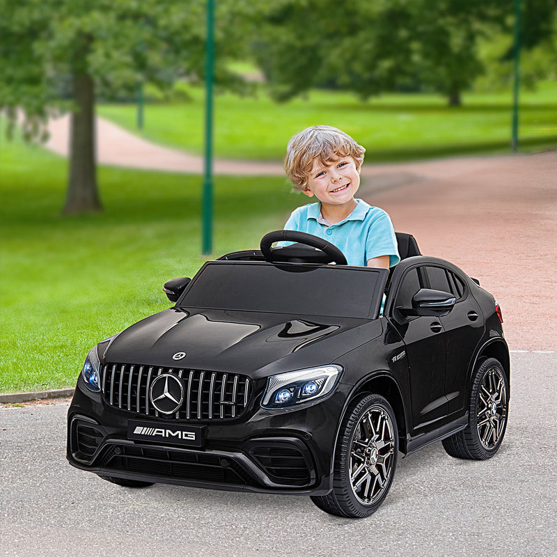 Mercedez-Benz 12V Kids Ride-On Car with Remote Control, Music, and Lights - A Premium Driving Experience for Young Ones
