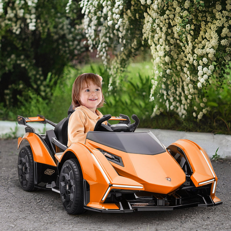 12V Lamborghini Kids Ride-On Sports Car with Remote Control