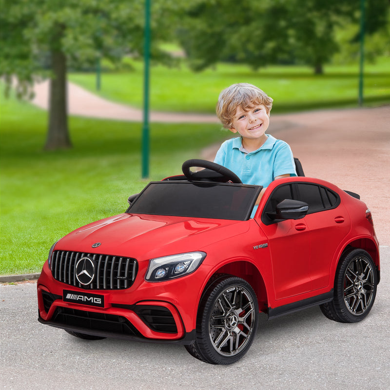 Mercedez-Benz 12V Kids Ride-On Car with Remote Control, Music, and Lights - A Premium Driving Experience for Young Ones