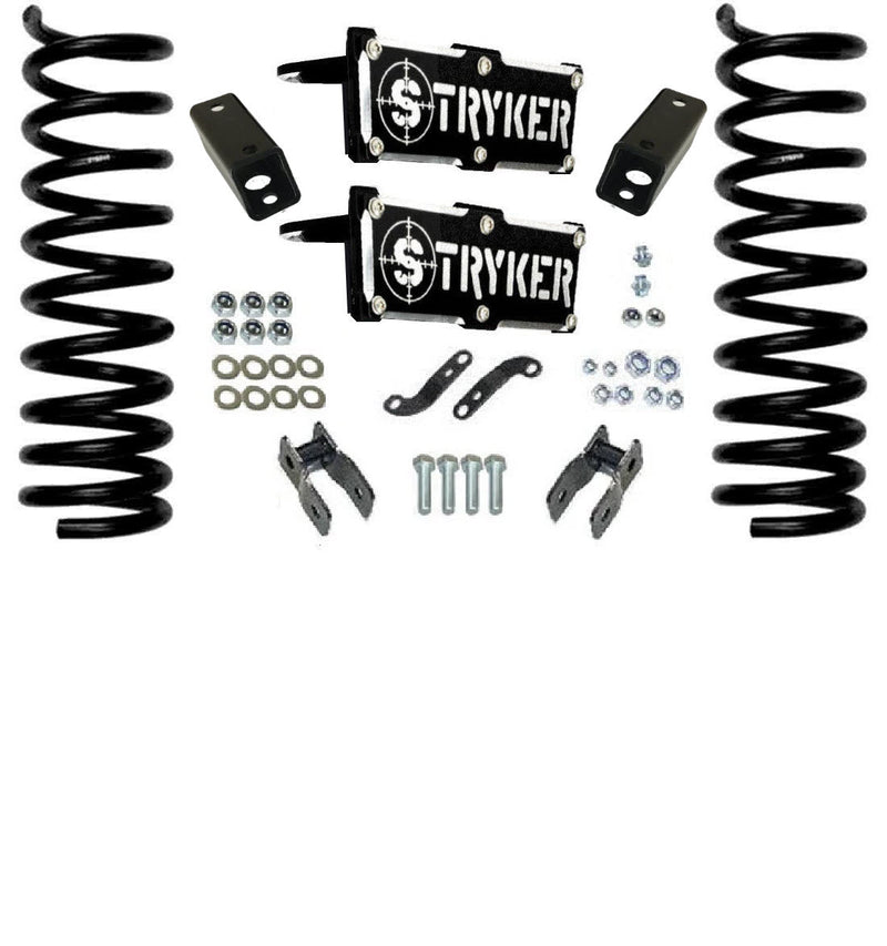 2.5" F450 F550 Coil Spring Leveling Kit Ford 2017 to 2026 Super Duty Stryker Off Road Design