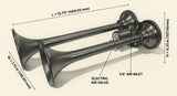 2-Chime Air Horn Kit HornBlasters