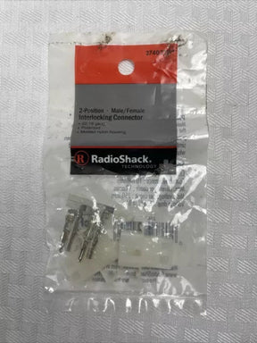 2-Position Male/Female interlocking connector 2740222 TekShack