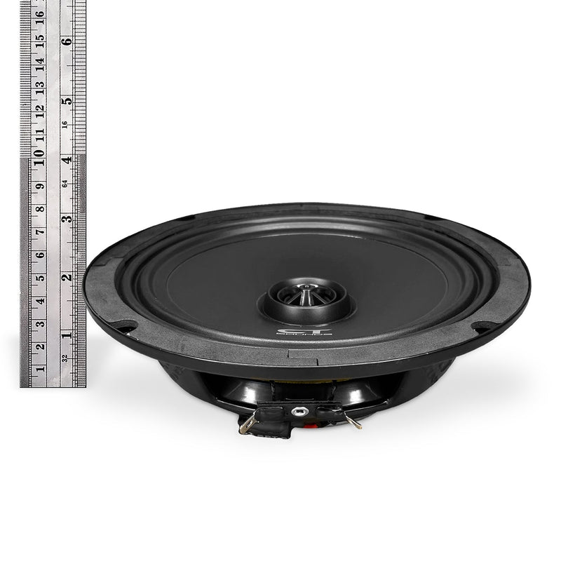 TROPO-6-5-COX // 80 Watts RMS 6.5" Shallow-Mount Car Speakers, Pair CT Sounds