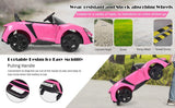 2-Door 12V RC Electric Ride-On Car for Kids with Music and Lights