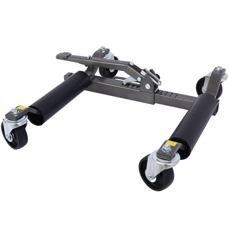 2-in-1 Hydraulic Car Skates: Easily Position and Jack Up Your Vehicle