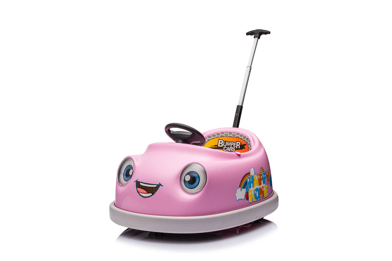 2-in-1 Toddler Bumper Car and Rocking Horse with Music for Ages 1-6