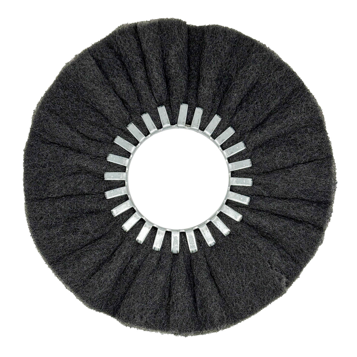 Case Pack Satin Airway Buffing Wheel for Angle Grinders - Bulk Deal - (5/Pack)