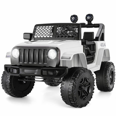 2-Seater 12V Electric Ride-On Truck for Kids with Remote Control - Supports up to 110lbs
