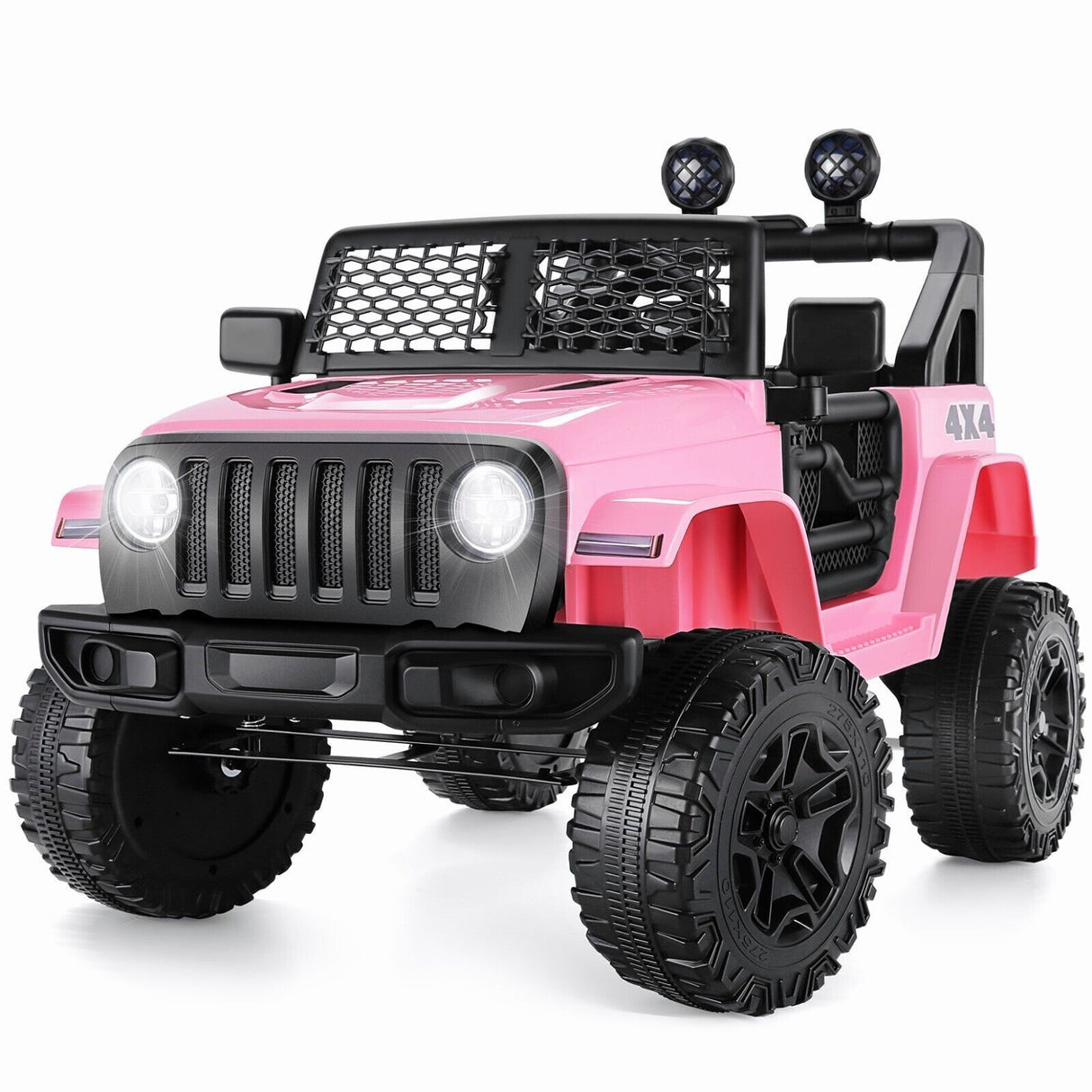 2-Seater 12V Electric Ride-On Truck with Bluetooth and Remote Control for Kids