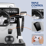 2-Seater 12V Electric Ride-On Truck with Bluetooth and Remote Control for Kids