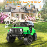 2-Seater 24V/12V Electric Ride-On Truck for Kids with Bluetooth and 2x200W Motors - 77 New Features!