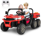 2-Seater Electric Ride-On Truck with Remote Control and Dump Bed - 24V Kids' Vehicle