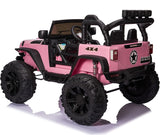 24V Jeep Fashion Electric Ride-On Car with Remote Control and Music for Kids