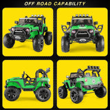 24V Jeep Fashion Electric Ride-On Car with Remote Control and Music for Kids
