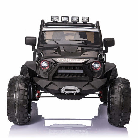 2-Seater 24V Electric Ride-On Toy Truck for Kids with Remote Control