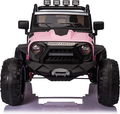 2-Seater 24V Electric Ride-On Truck for Kids - Motorized Vehicle with Music ??