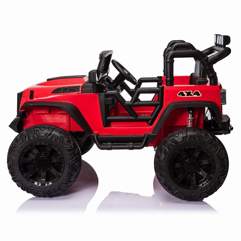 2-Seater 24V 400W Electric Ride-On Truck for Kids with Remote Control