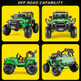 2-Seater 24V Electric Ride-On Truck for Kids with Bluetooth and Remote Control