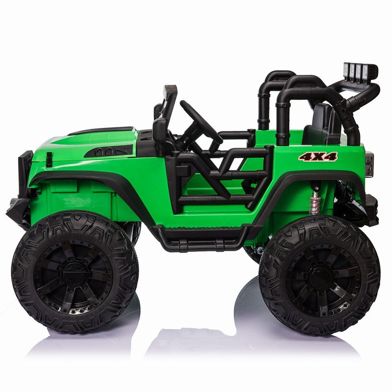 Premium 24V Kids Electric Jeep with Parent Remote Control, LED Lights, and Music - Top Choice for Endless Fun!