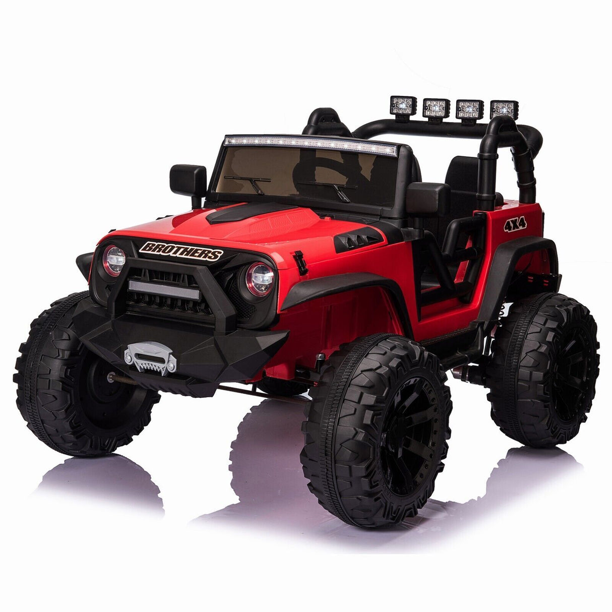 2-Seater 24V Electric JEEP Toy with MP3 and Remote Control for Kids