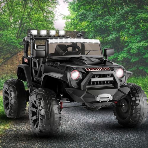 2-Seater 24V Electric Ride-On Truck with Remote Control and 3 Speed Options (2x200W)