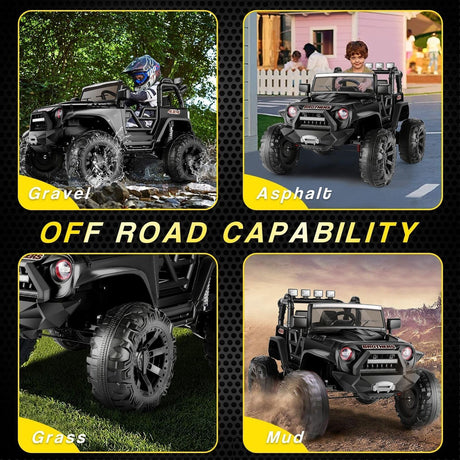400W Electric Ride-On Car for Kids with Remote Control and MP3 Player