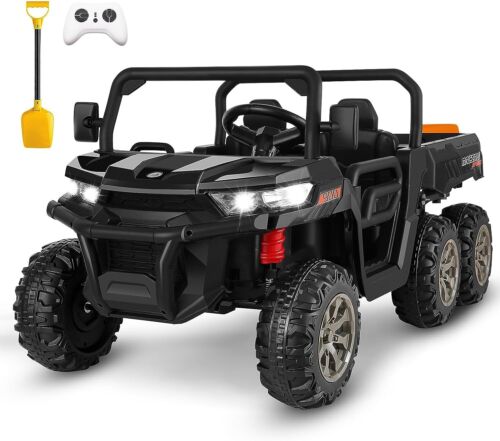 2-Seater Electric Dump Truck UTV with 24V Power and Dump Bed