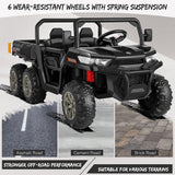 2-Seater Electric Dump Truck UTV with 24V Power and Dump Bed