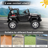 2-Seater Electric Jeep Car Toy for Kids with Remote Control - 12V Ride-On Truck