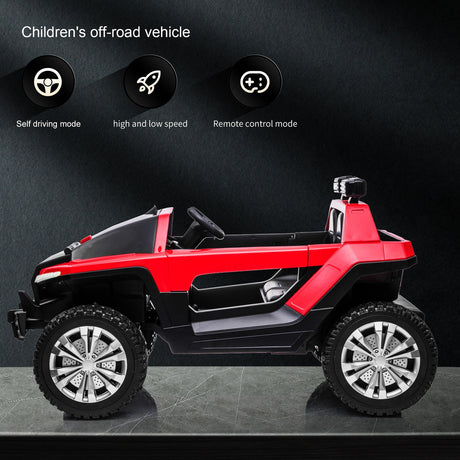 2-Seater Electric Ride-On Car for Kids with Remote Control - 24V Power and 4 Wheels