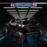 2-Seater Electric Ride-On Car for Kids with Remote Control - 24V Power and 4 Wheels