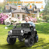 2-Seater Electric Ride-On Car for Kids with Remote Control - 12V 7AH Toy Truck