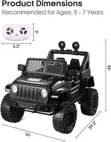 2-Seater Electric Ride-On SUV Truck for Kids with Remote Control and Music