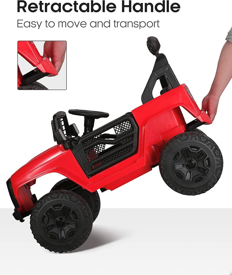 2-Seater Electric Ride-On SUV Toy Truck for Kids with Remote Control and MP3 Player