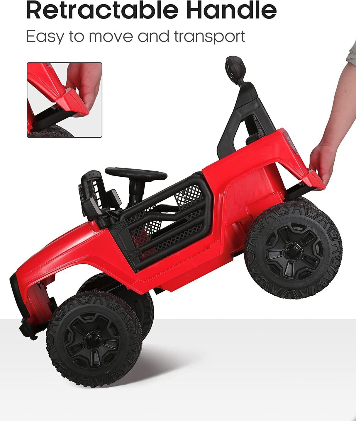 2-Seater Electric Ride On Car Toy Truck for Kids with Remote Control - On Sale Now!