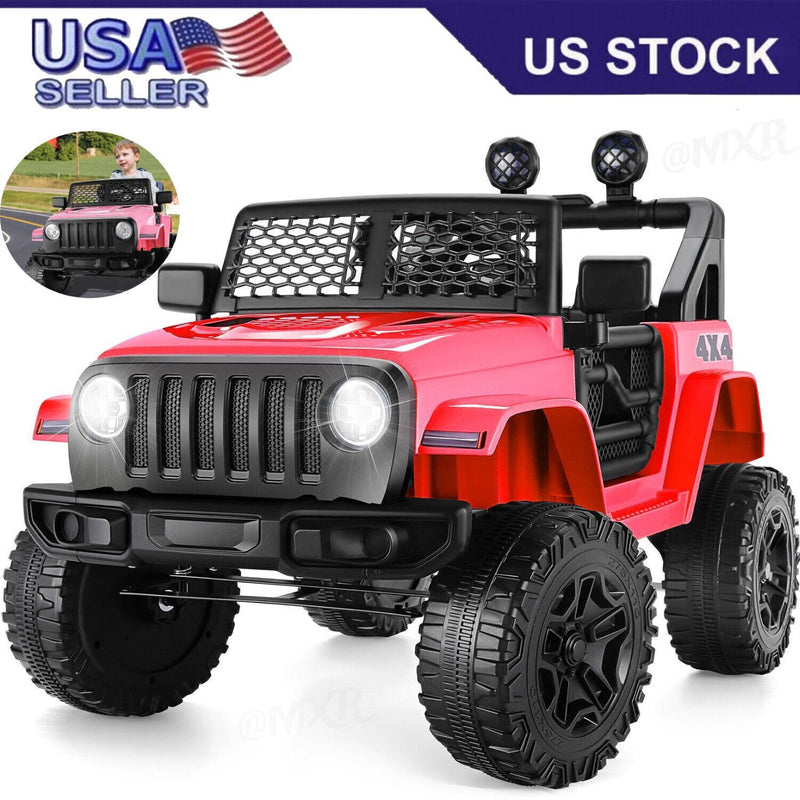 2-Seater Electric Ride-On Car with MP3 Player and 12V/7Ah Battery