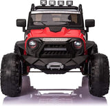 2-Seater Electric Ride On Car with Remote Control, LED Lights, and MP3 Player for Kids (24V)