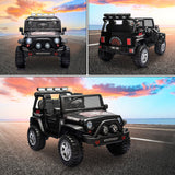 2-Seater Electric Ride-On Jeep for Kids with Remote Control - 12V Toy Truck
