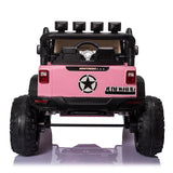 2-Seater Electric Ride-On Jeep with MP3 Player and Remote Control for Kids - 24V LED Toy Car