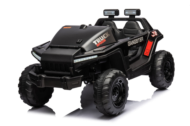 2-Seater Electric Ride-On Toy Truck with MP3 and Remote Control for Kids (24V)