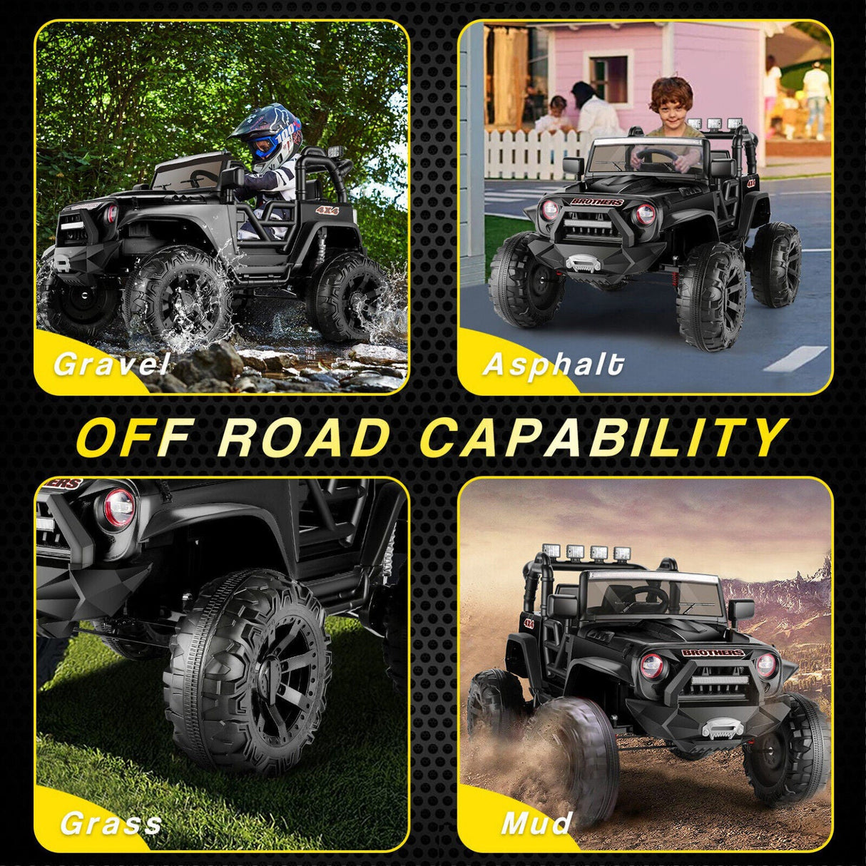 2-Seater 24V Electric Ride-On Truck for Kids with Bluetooth and Remote Control - 400W