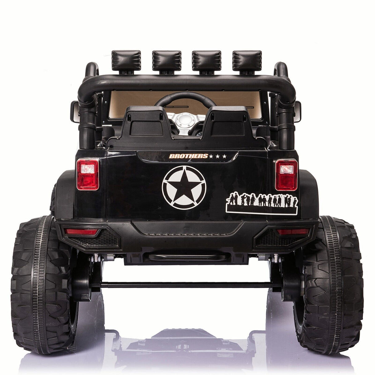 2-Seater Electric Ride-On Truck for Kids with Bluetooth and Remote Control - 24V