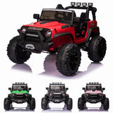 24V Battery-Powered Kids Ride On Truck with Remote Control, MP3 Player, USB Port, and LED Lights - 3 Speed Options