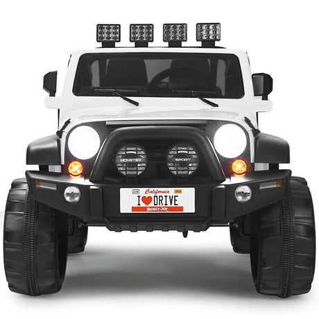2-Seater Electric Toy Truck Jeep for Kids with Remote Control - 12V Ride On Car