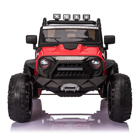 2-Seater Electric Truck Toy for Kids with 400W 24V Battery and Remote Control