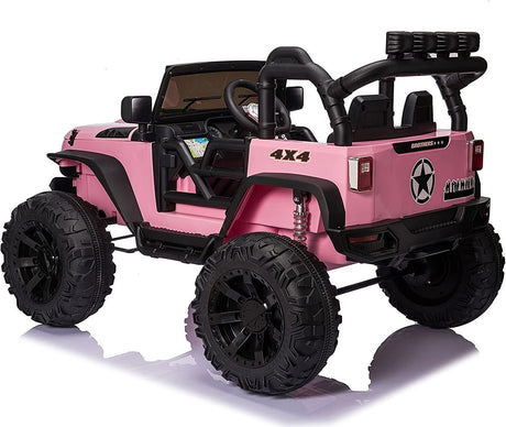 2-Seater 24V Electric Ride On Car Truck for Kids with Parent Remote Control - 400W Power